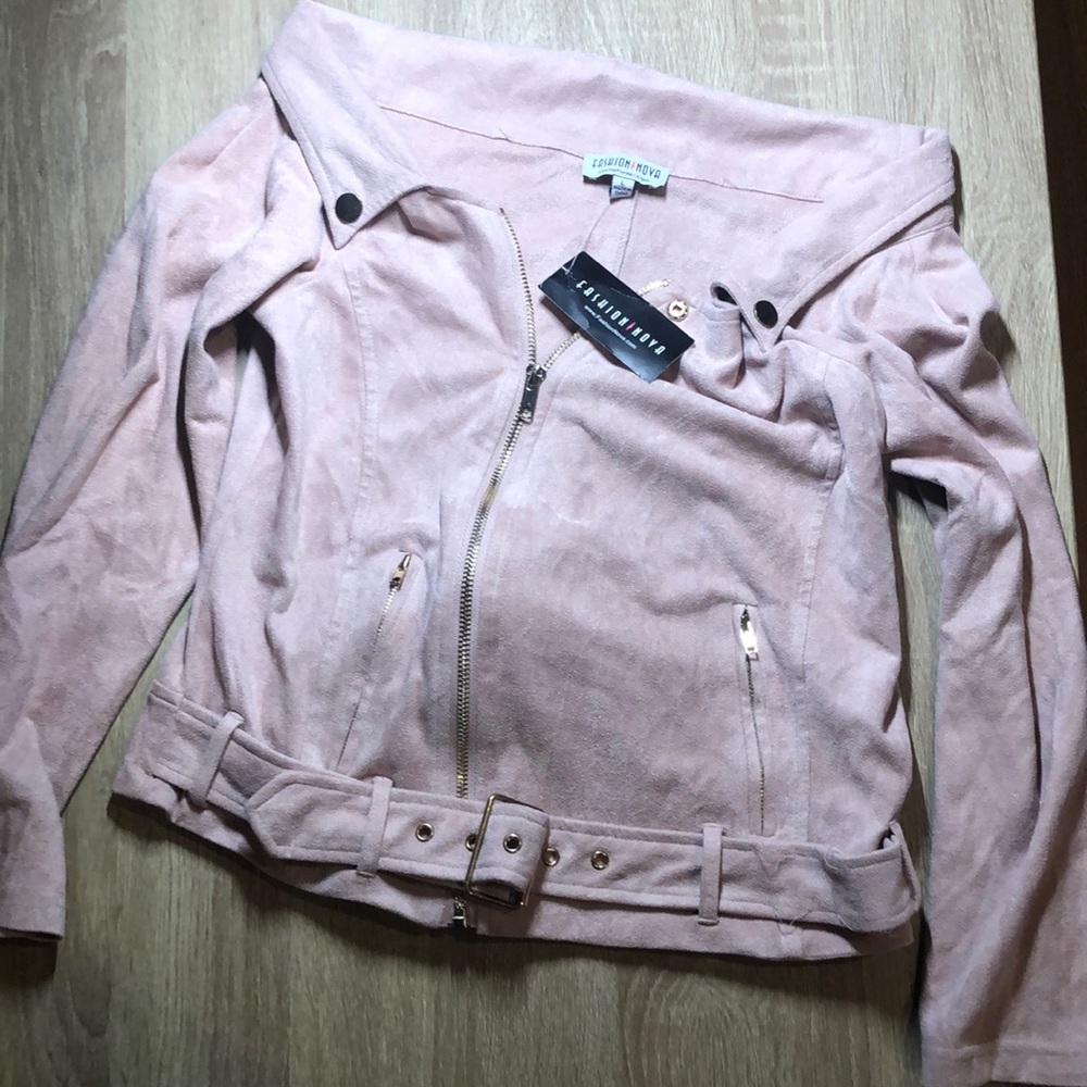 Fashion Nove Suede Sway Jacket